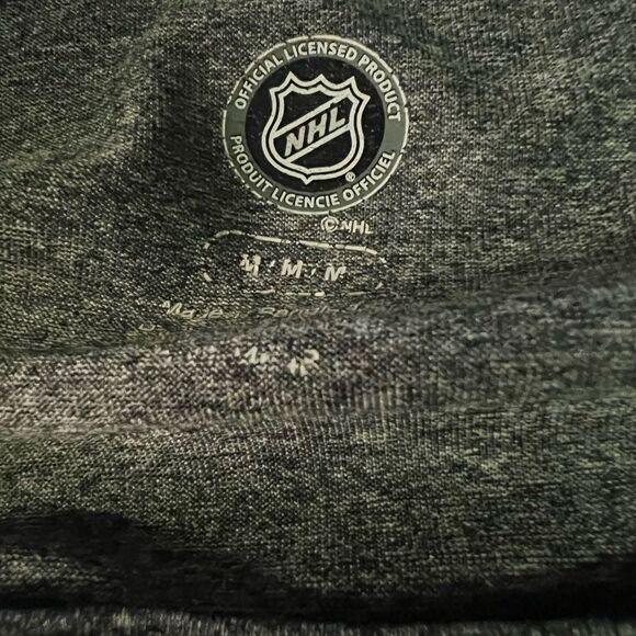 NHL Boston Bruins Men’s Medium Dry Fit Graphic Long Sleeve Tee Shirt Charcoal - Picture 3 of 3